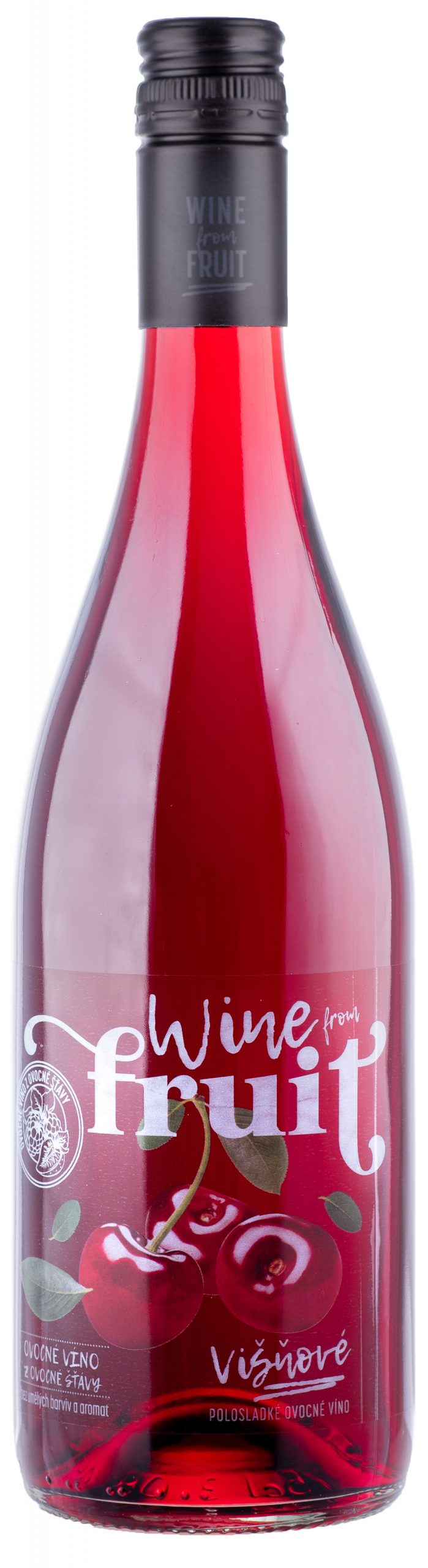 Wino wiśniowe półsłodkie